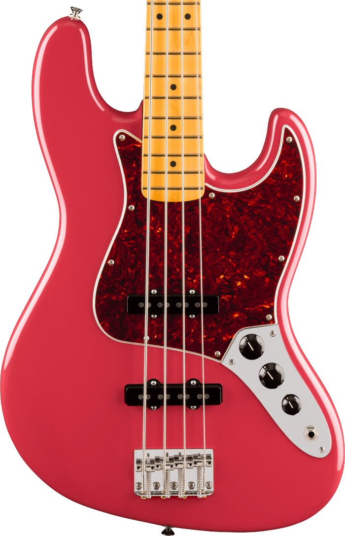 ベース FenderUSA AmericanProfessional JazzBass Fender American Professional Classic Jazz Bass in Faded Dakota Red